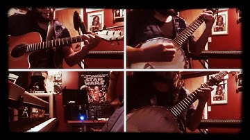 Trying out my new Jameson 6-String Banjo.