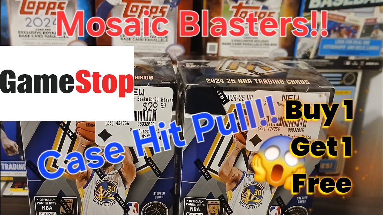 These Boxes Were Loaded!! Gamestop's Cyber Monday Deal Brought us the 🔥🔥 Mosaic Blaster opening!