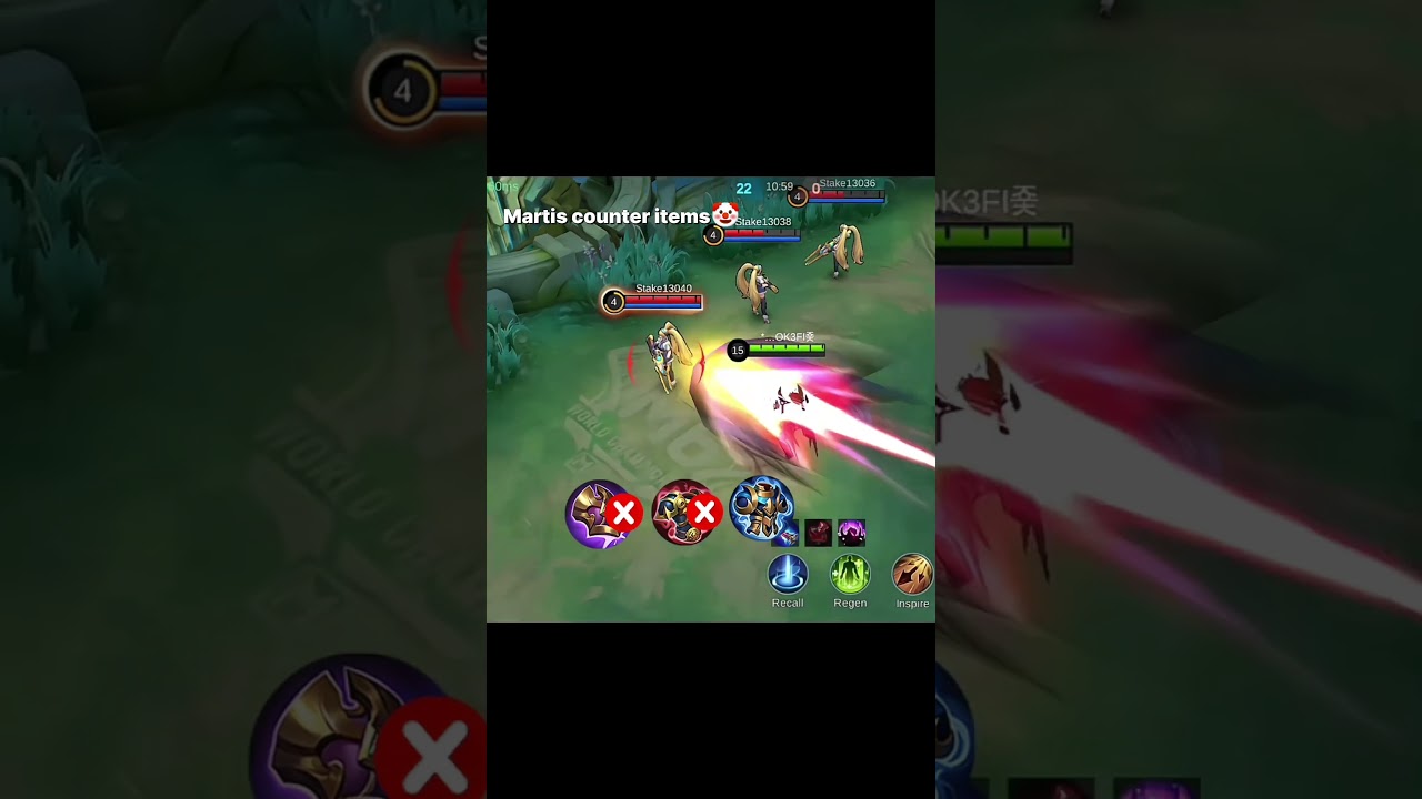 Martis counter items 