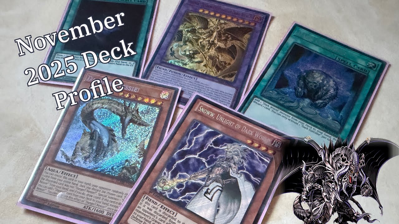 Профиль колоды для Yu-Gi-Oh! TCG Danger Dark World за ноябрь 2025 г.