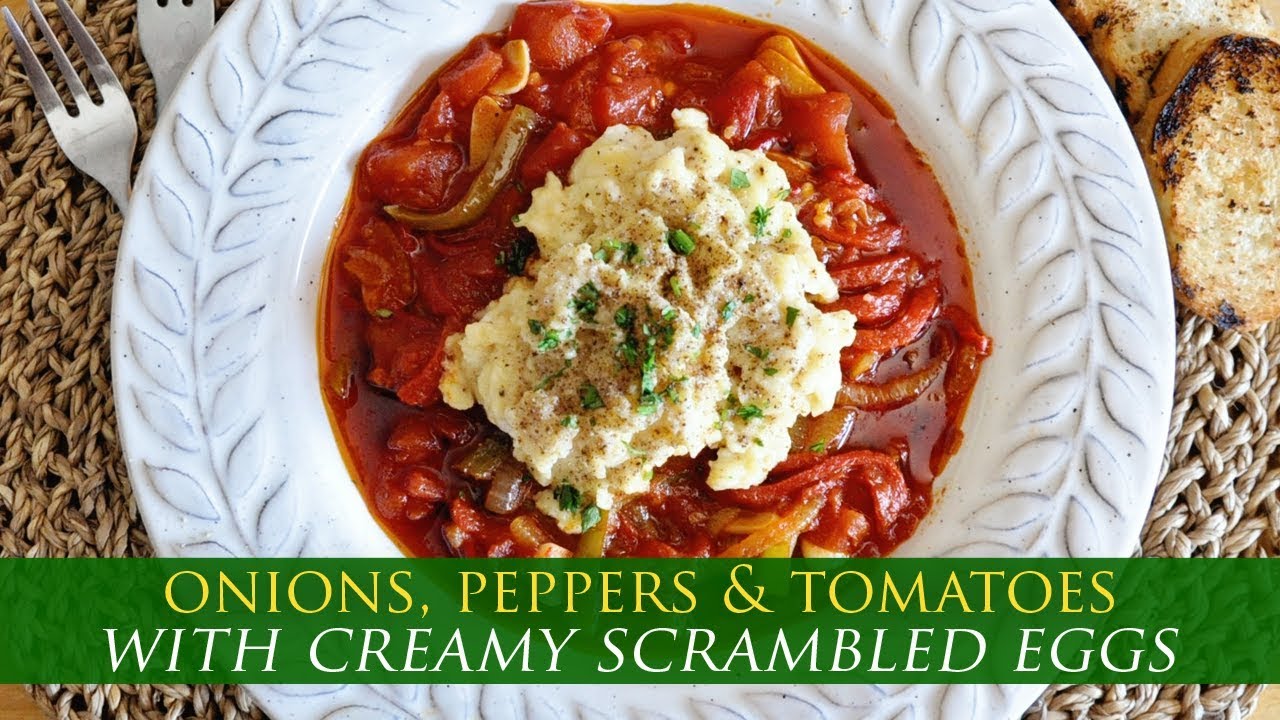 How to Make Basque Piperade with Creamy Scrambled Eggs