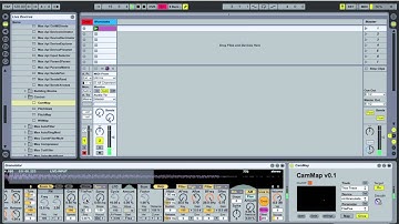 CamMap & WiiMap - Max for Live Control Devices