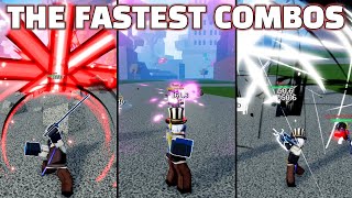 I Found The FASTEST COMBOS in Blox Fruits...