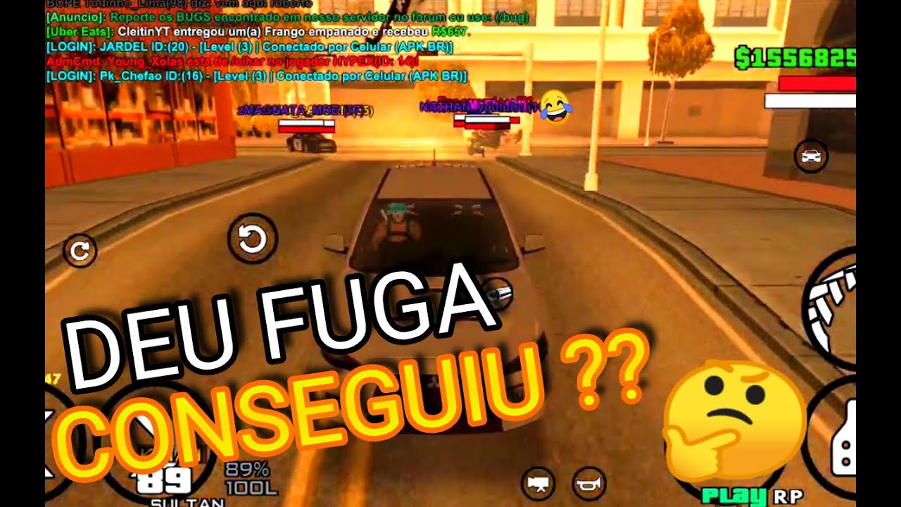 GTA MTA RP : @HYPEX PLAY tentou da fuga em todos os polícias do ...