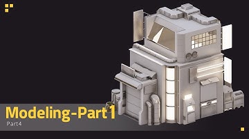 Scifi Shop Modeling-Part1