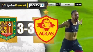 REMONTADA con GOLAZOS en UN PARTIDO de LOCOS | Deportivo Cuenca 3-3 Aucas | LigaPro 2024