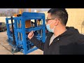 QT4-25B automatic cement concrete hollow block machine