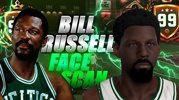 UNSTOPPABLE "PAINT BEAST" BUILD! NBA 2K20  BILL Russell FACE SCAN