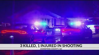 3 killed, 1 injured in NC shooting
