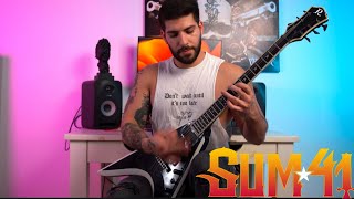 Sum 41 - "Waiting On A Twist Of Fate" Guitar Cover + TABS (New Song 2024)