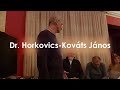 Dr. Horkovics-Kováts János előadása