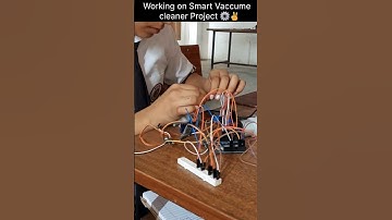 Working on 🔧🤩Vaccume cleaner arduino project #innovation #shorts