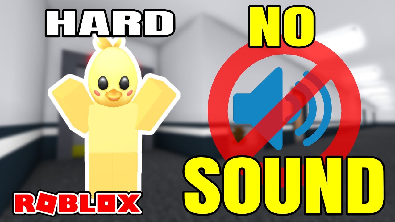 no sound challenge in flee the facility roblox youtube