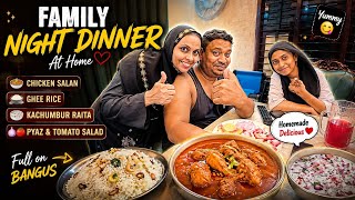 Dinner With My Family ❤️ | Homemade Food, Fun & Lots of Bangus! | Urdu udupi couple vlogs 