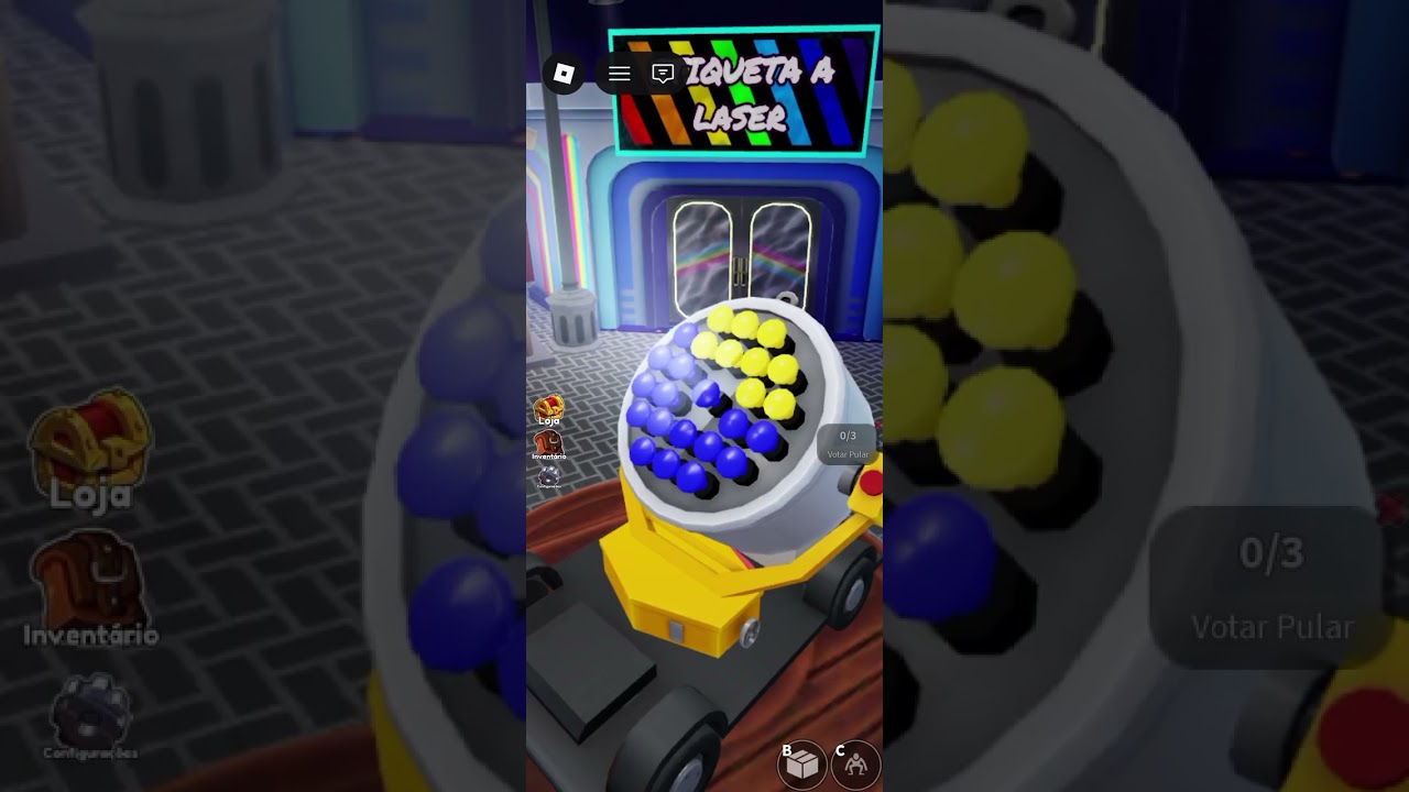 Jogando azul babão 2