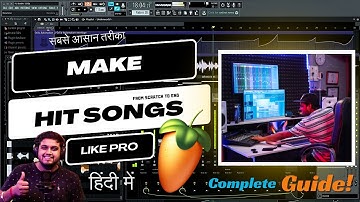 How To Make Hit Songs Like Pro (From Scratch To End) - FL Studio With Kurfaat