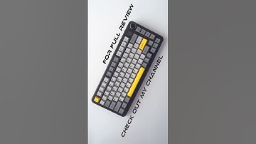 Ajazz AK820 MAX Short #keyboard #gaming #mechanicalkeyboard #gamingkeyboard