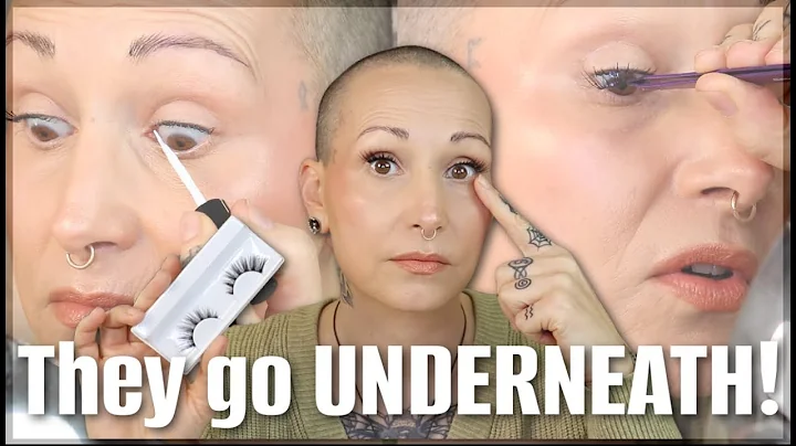 How to apply False Lashes UNDER your lashes! | FALSE LASHES HACK!