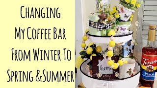 A Quick Look at the Set-up of my Spring and Summer Drinks Station /Coffee Bar by Debbie's Crafty Den 51 views 9 days ago 4 minutes, 19 seconds