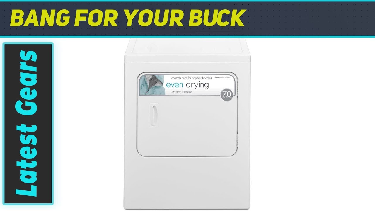 Kenmore 29" Front Load Electric Dryer The Ultimate Laundry Companion YouTube