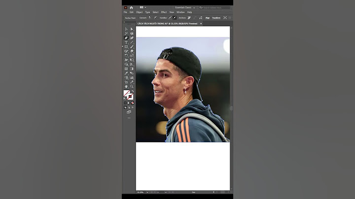 Hướng dẫn cắt người ra khỏi ảnh trong adobe illustrator năm 2024