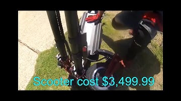 INSANE ELECTRIC SCOOTER CRASH - ZERO 11X 🤯