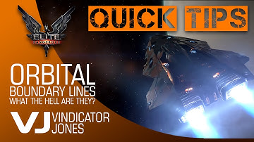 Orbital Boundary Lines in Elite Dangerous