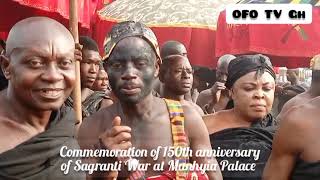 Commemoration of 150th Anniversary of Sagranti War at Manhyia Palace,,,,,