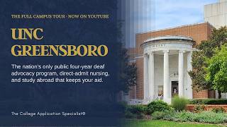 UNC Greensboro Campus Tour | A Big University Where Professors Know Your Student's Name