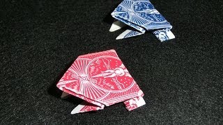 Ｐｌａｙｉｎｇ　Ｃａｒｄ　Ｏｒｉｇａｍｉ　Ｆｒｏｇ