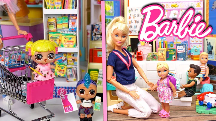 Bebe Goldie Compra Utiles Escolares & Primer Dia de Clases con Barbie
