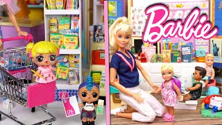 Bebe Goldie Compra Utiles Escolares & Primer Dia de Clases con Barbie