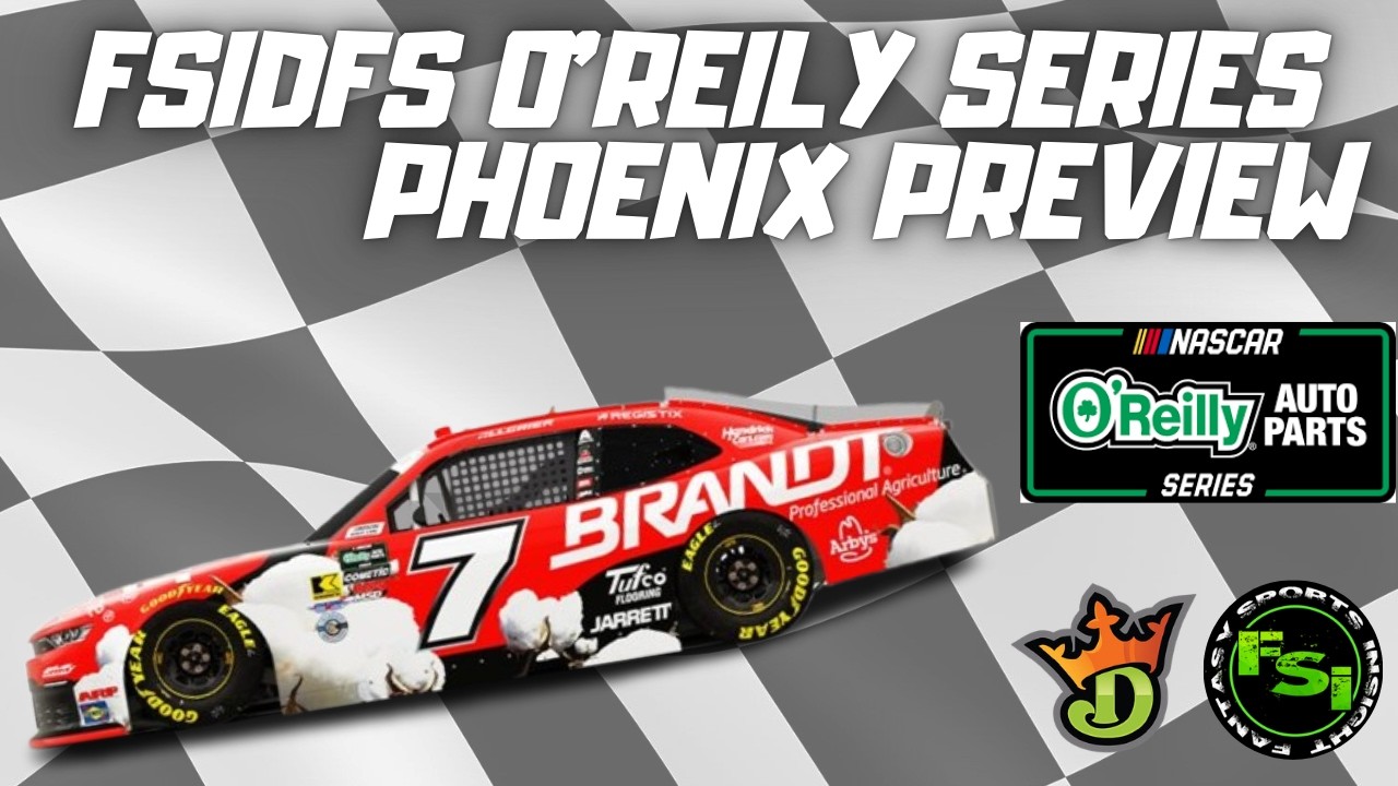 FSi DFS NASCAR DFS Picks Show -NOAPS GOVX 200 на Phoenix Raceway