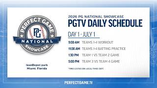 2026 PG National Showcase – Day 1