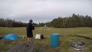 First shots with the 450 bushmaster suppressed Hornady subsonic ammunition￼￼