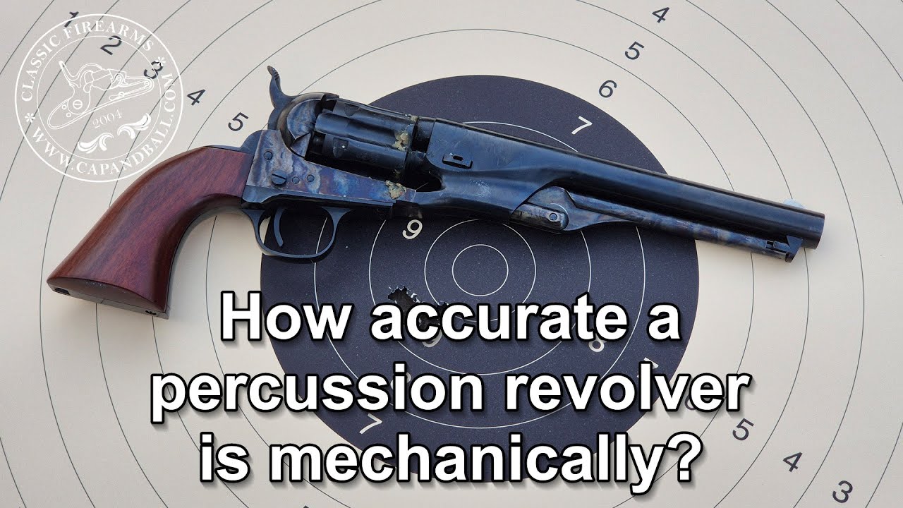 What makes a percussion revolver accurate? - a Ransom Rest test with Uberti 1861 Navy revolver