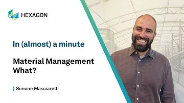 In (Almost) a Minute: Material Management What?
