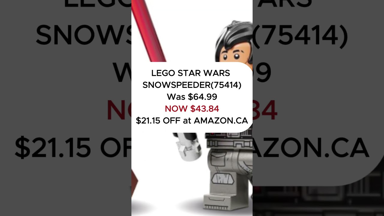 LEGO Star Wars Deal 🇨🇦 | 33% Off Snowspeeder 