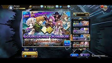 The Alchemist Code - 7 Step Countdown Summon