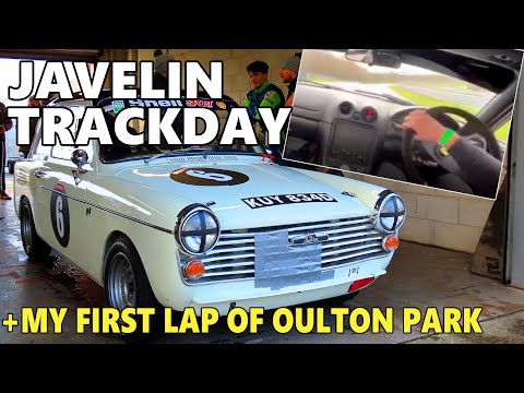 I'm SIDEWAYS around a wet Oulton Park! | The last Javelin Trackday