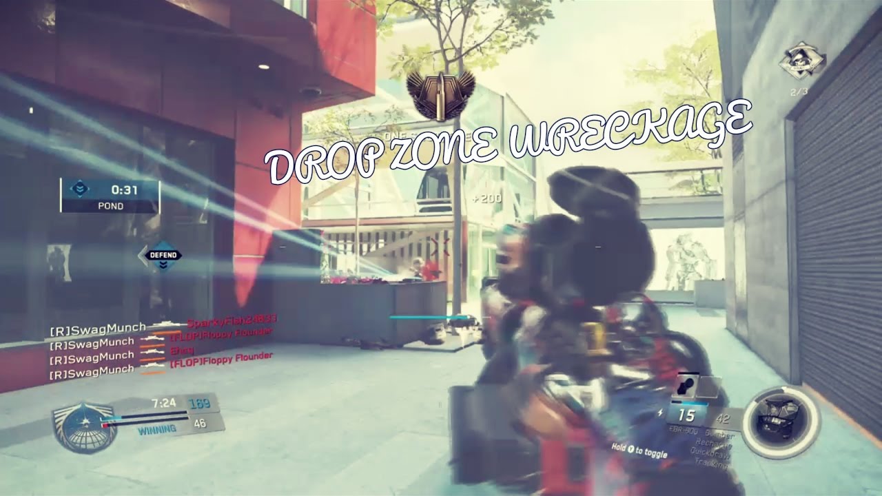 DROP ZONE WRECKAGE!!! (IW & MWR clips and fails ft frzey)