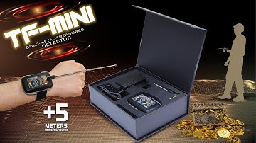 TF-MINI" Watch Size Metal Treasures Hunting Machine - Treasures Finder