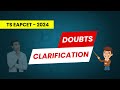 STUDENTS DOUBTS CLARIFICATION || UPDATE FROM NGP PHYSICS || TS EAPCET - 2024