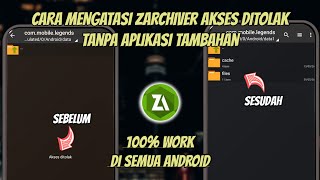HOW TO FIX ZARCHIVER ACCESS DENIED ON ANDROID 15 | ZARCHIVER ACCESS DENIED ANDROID 15
