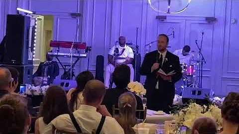 Best Man Speech (Full - backroom angle)