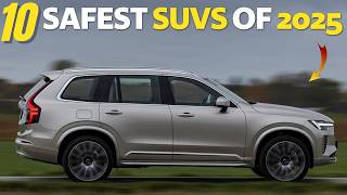 Top Ten Safest SUVs of 2025 | Kia Telluride, Honda CR‑V & More