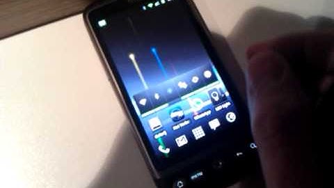 Android Gingerbread shutdown animation