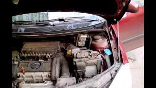 Газовый амортизатор капота Fabia II