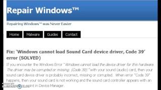 Code 39 No Sound