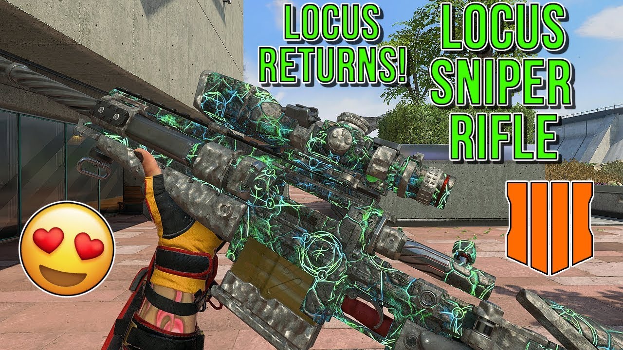 THE LOCUS FROM BLACK OPS 3 RETURNS 😍 (BO4 LOCUS SNIPER RIFLE)